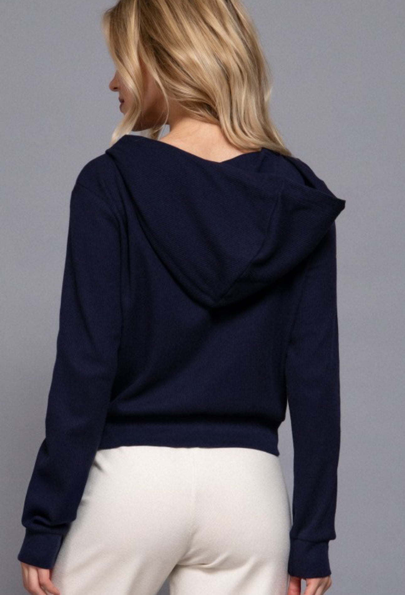 Long Sleeve Thermal Hoodie Jacket