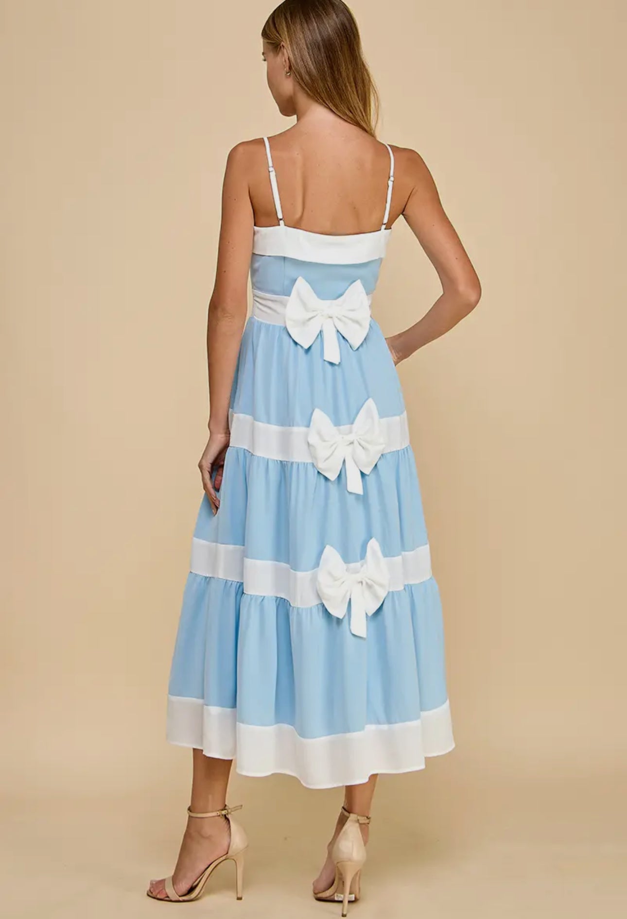 Talia Tiered Midi Dress