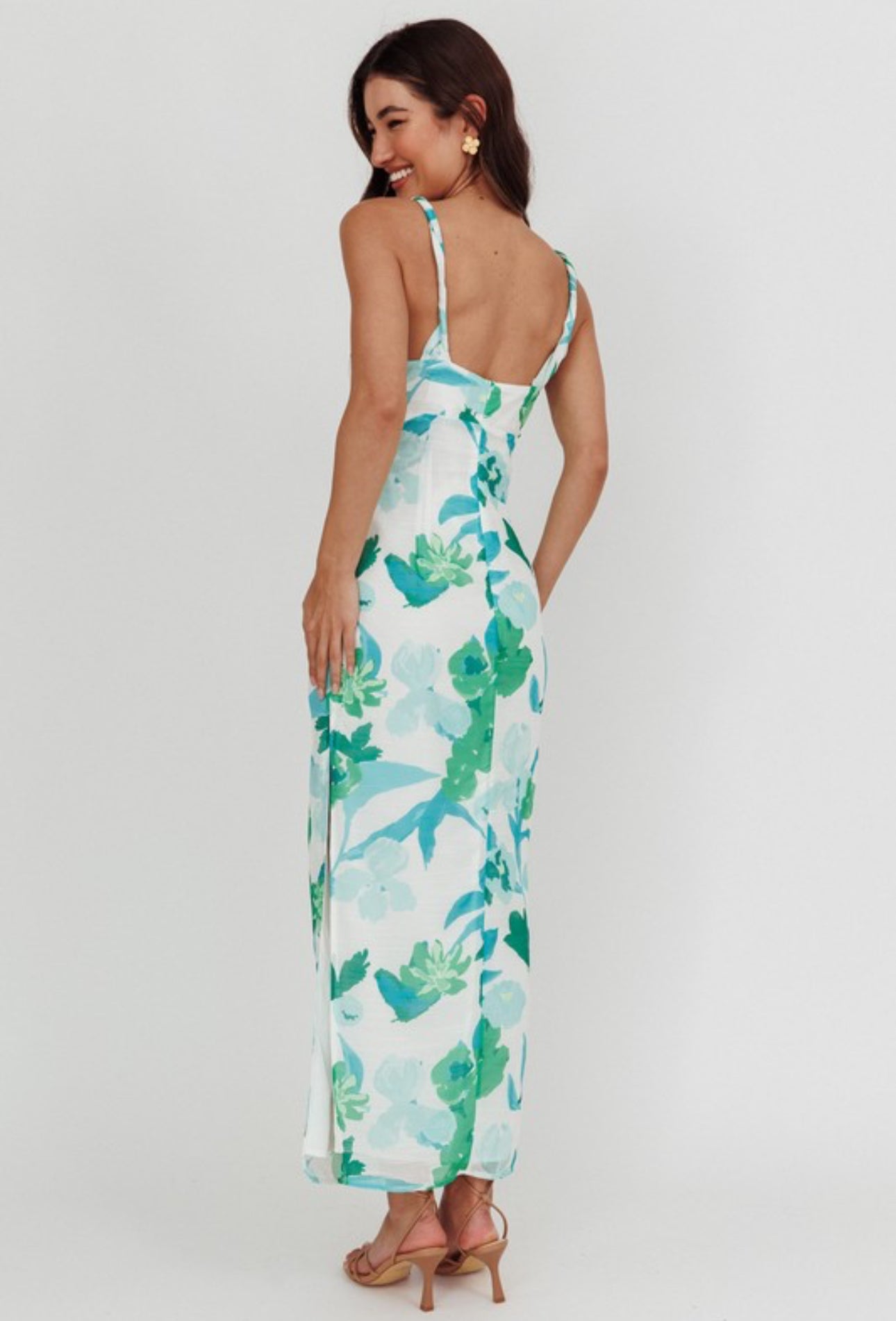 Seaglass Bloom Maxi Dress