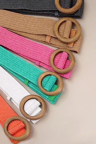 Rattan stretch belt