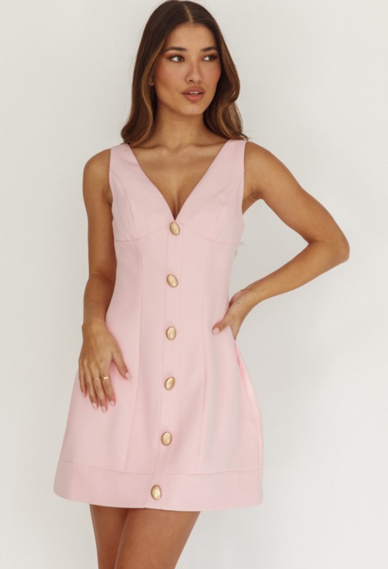 Sweet Society Button Dress