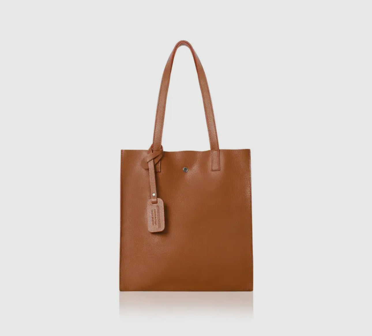 Italian Leather Shopper