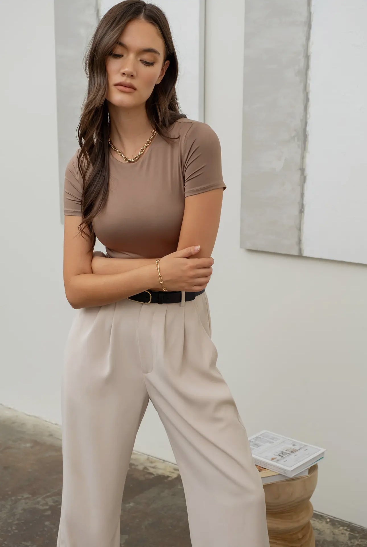 Reversible short sleeve bodysuit
