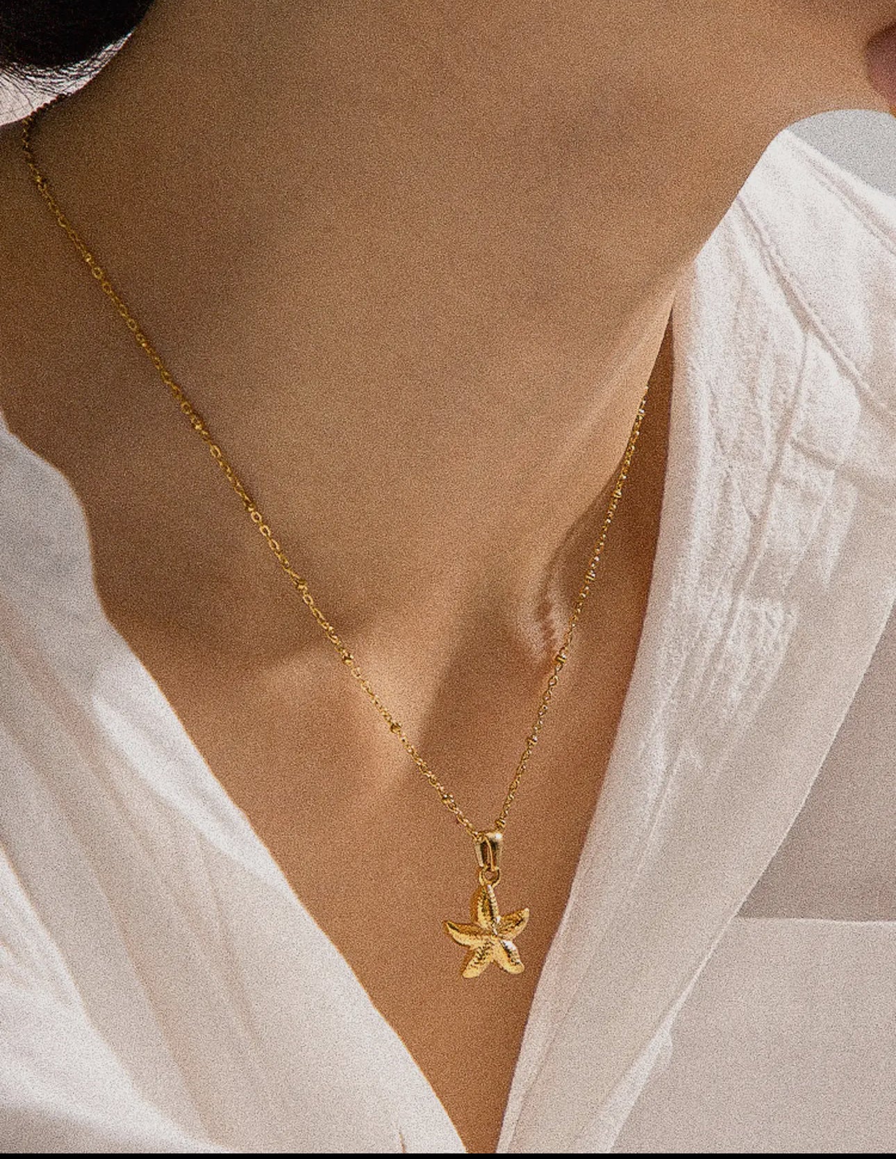 Starfish necklace