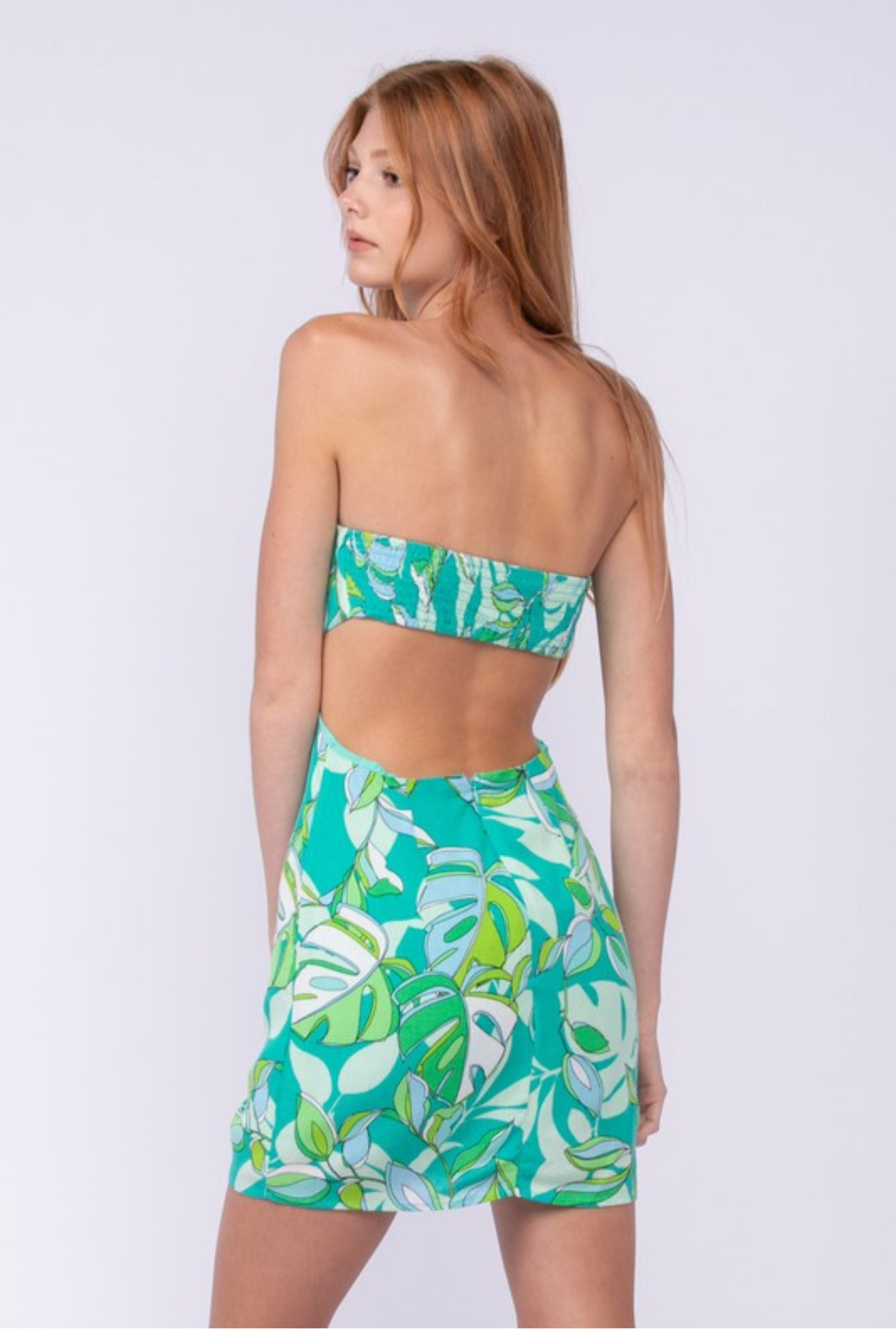 Vivid Lake Mini Dress
