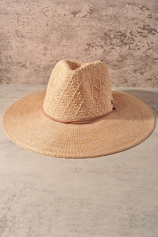 Packable Panama hat