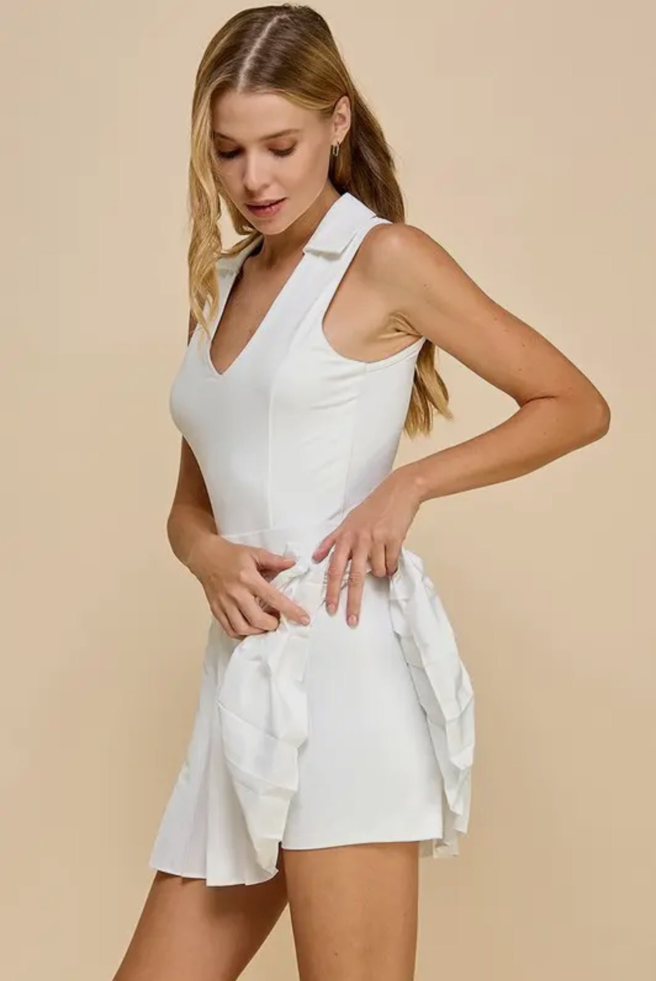 Collared Athletic Dress