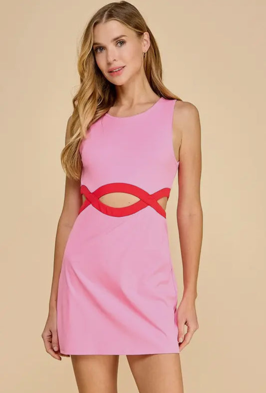 Motion Active Cutout Dress
