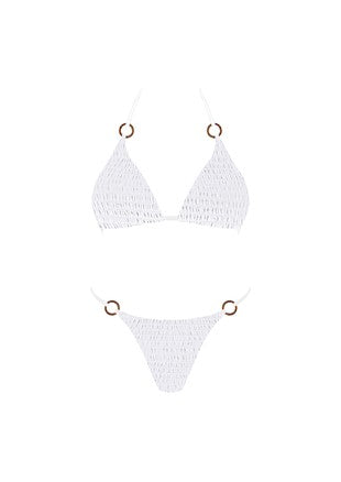 Marshmallow bikini bottom