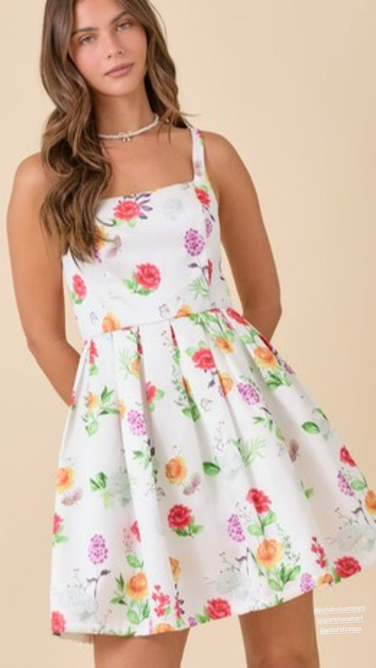 Spring Fling Mini Dress yeah absolutely