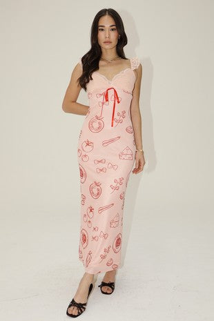 Al dente maxi dress