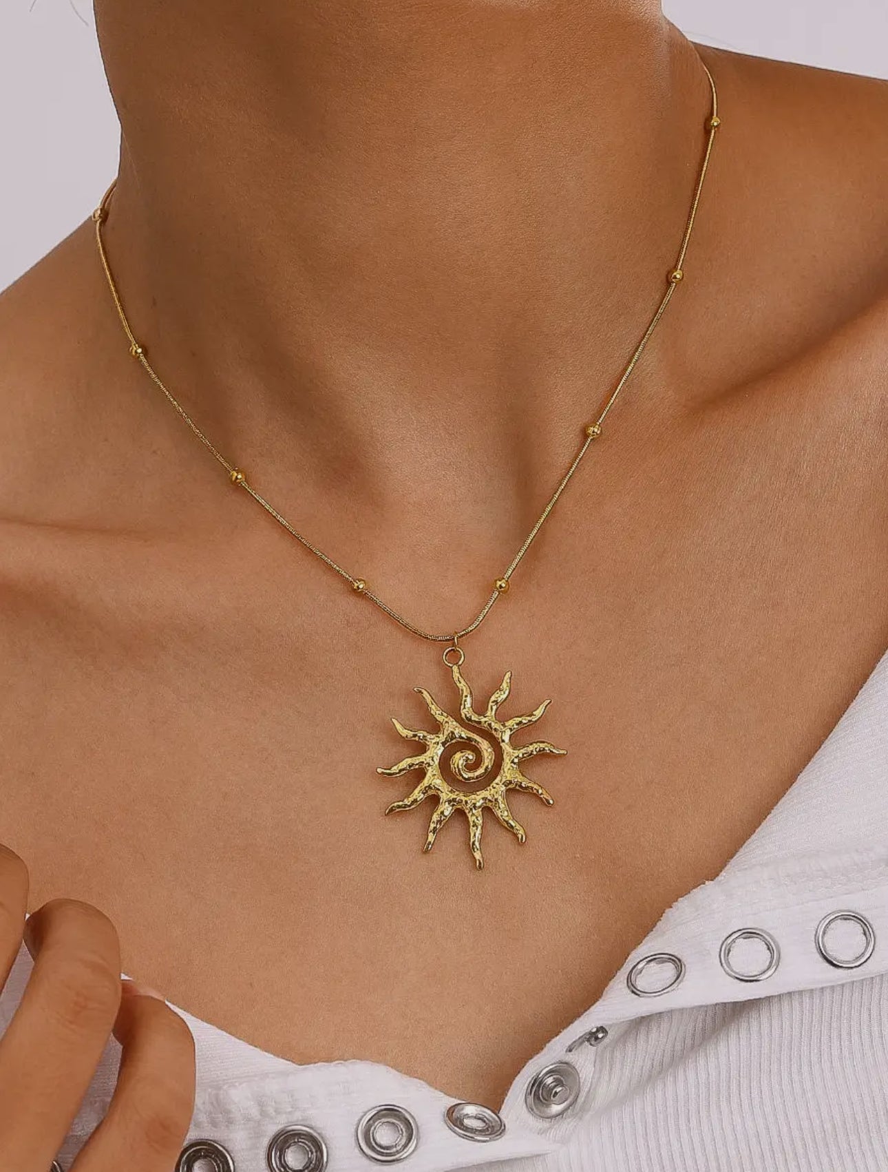 Solar Soul Pendant Necklace
