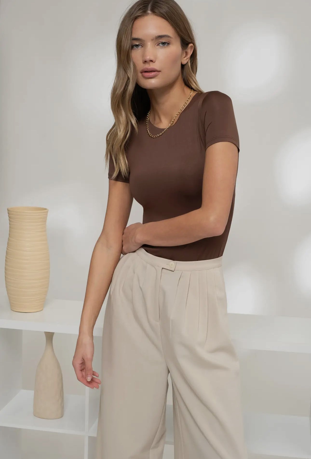 Reversible short sleeve bodysuit
