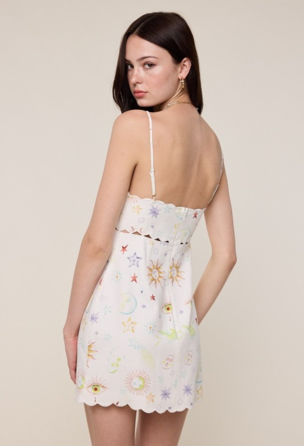 Linens Galaxy Mini Dress
