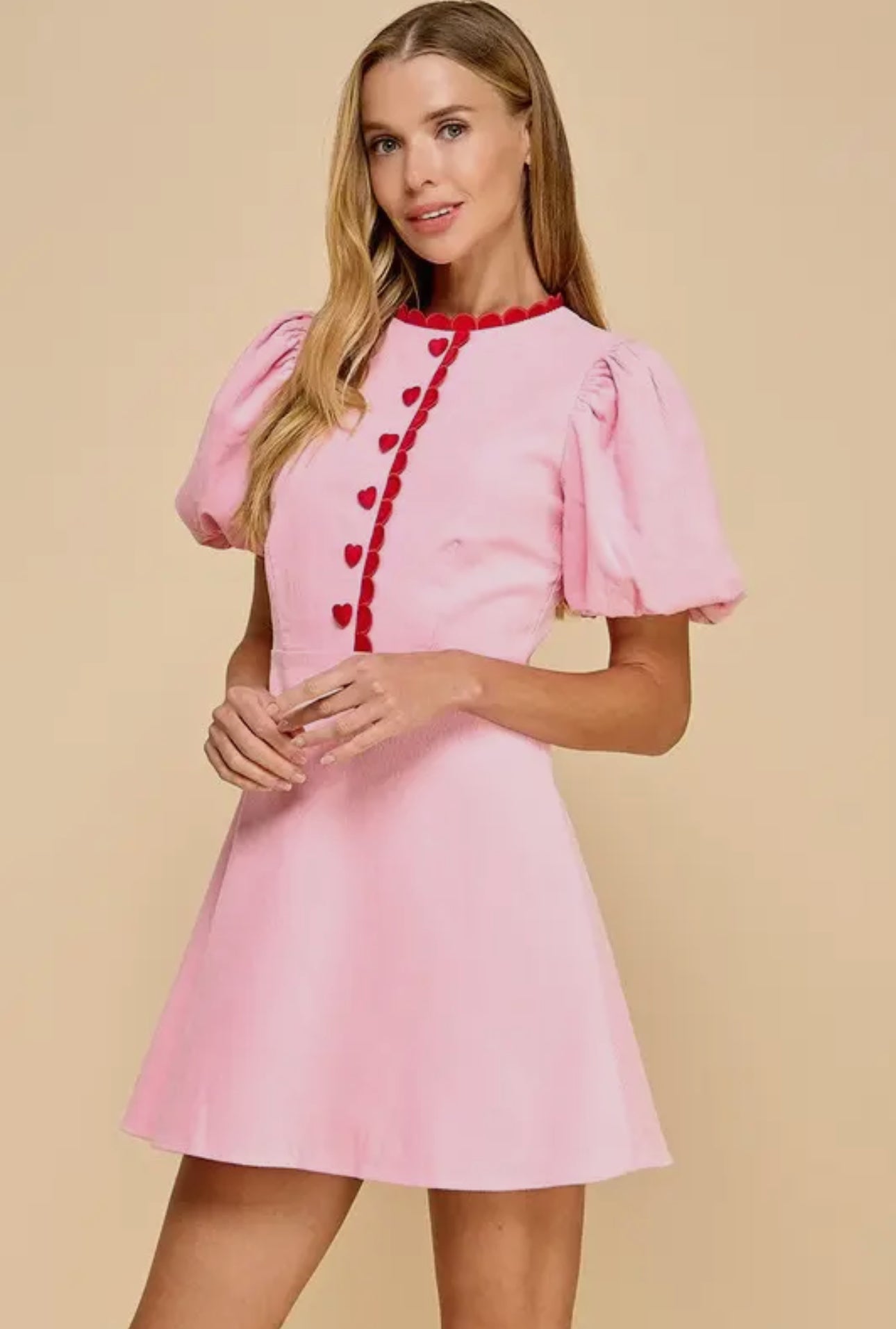 Corduroy Fit and Flare Dress