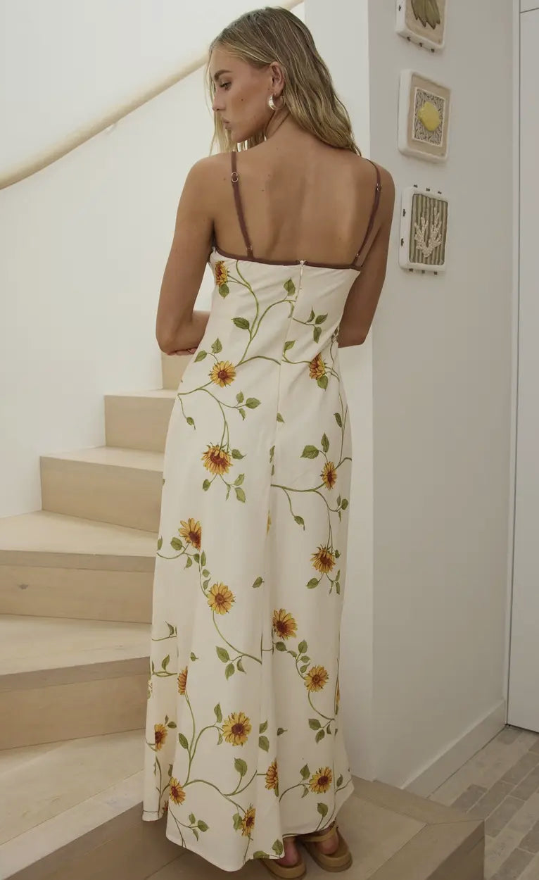 Sunflower Maxi Dress