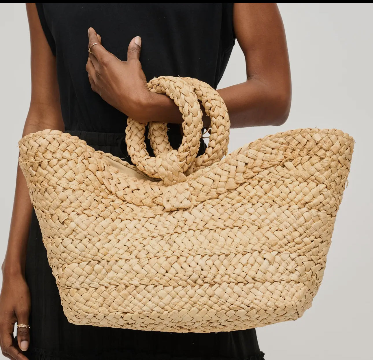 Edith Ring Handle Tote