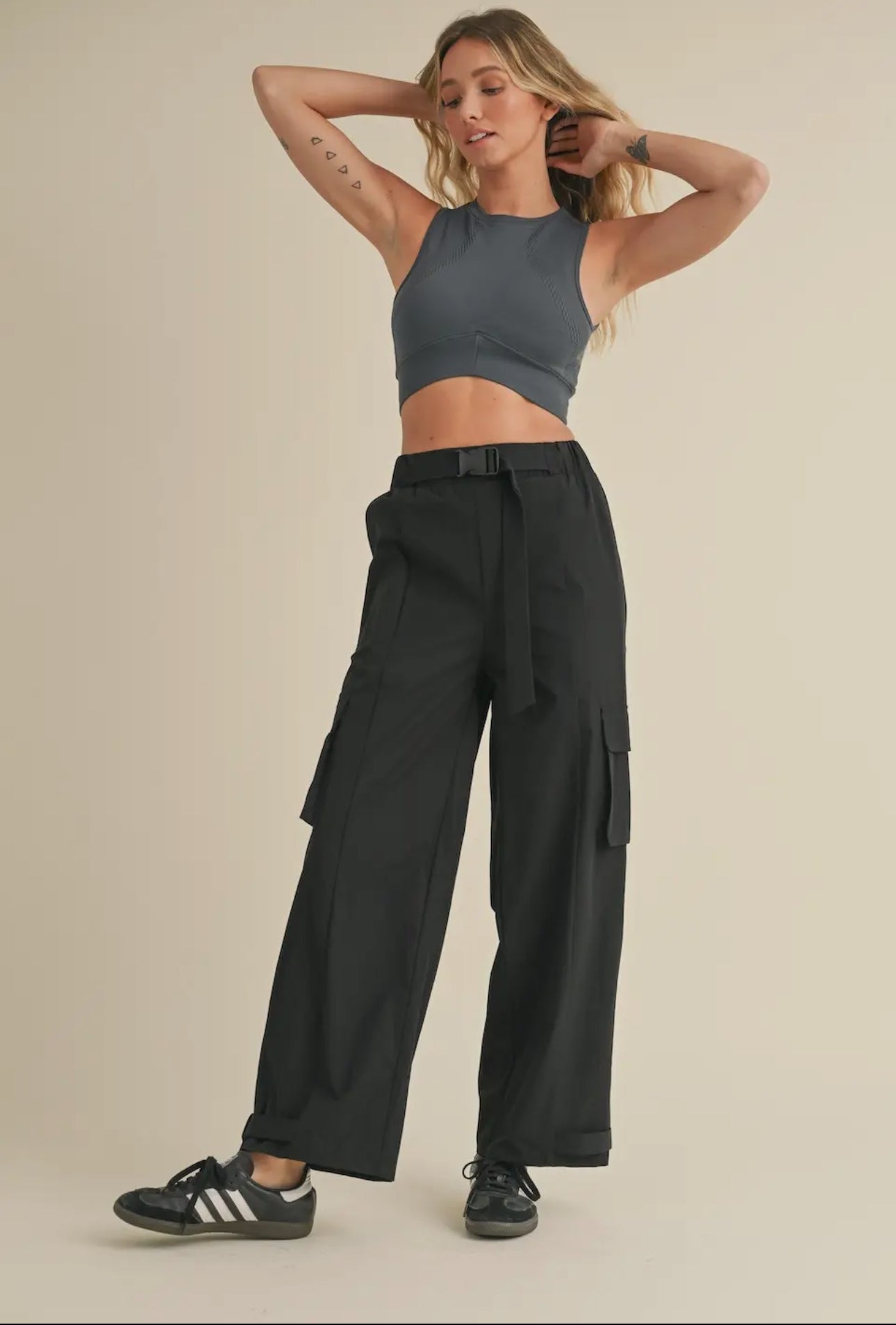 Seamless cropped tank