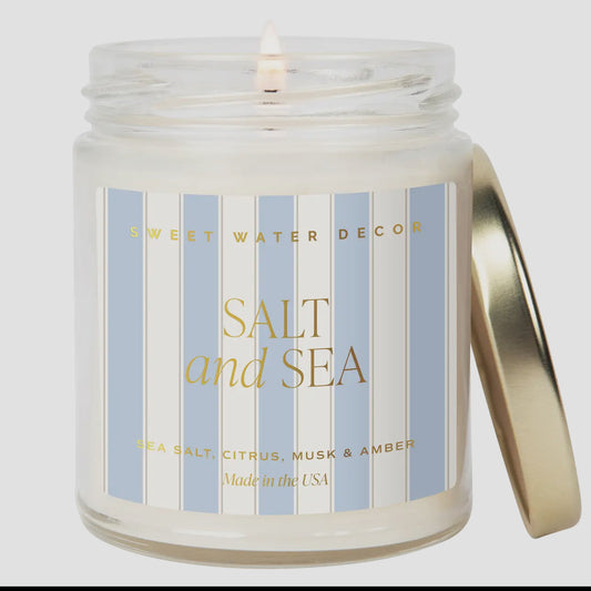 Salt and Sea Soy Candle