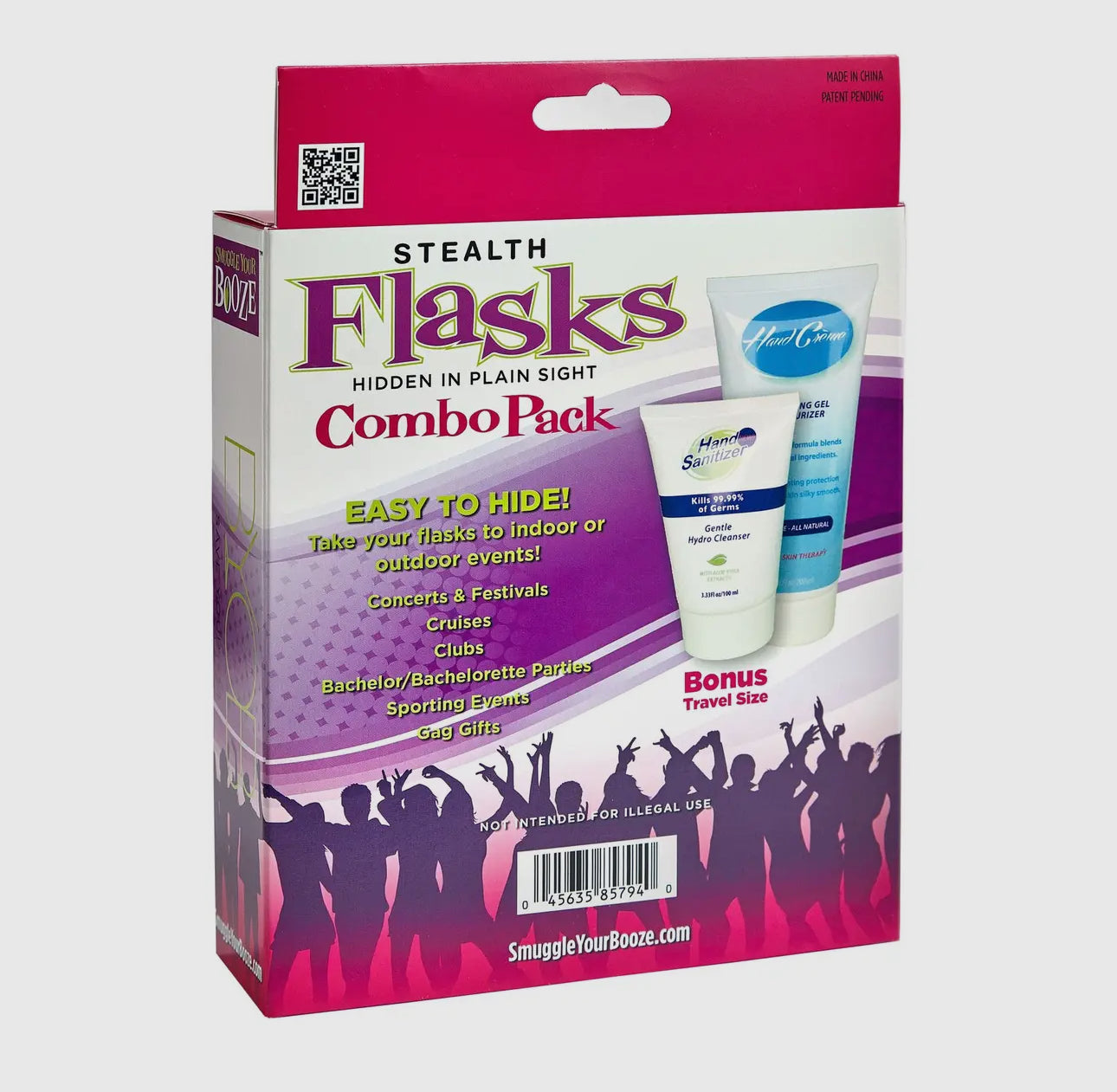 Hand Crème Combo Pack Flask