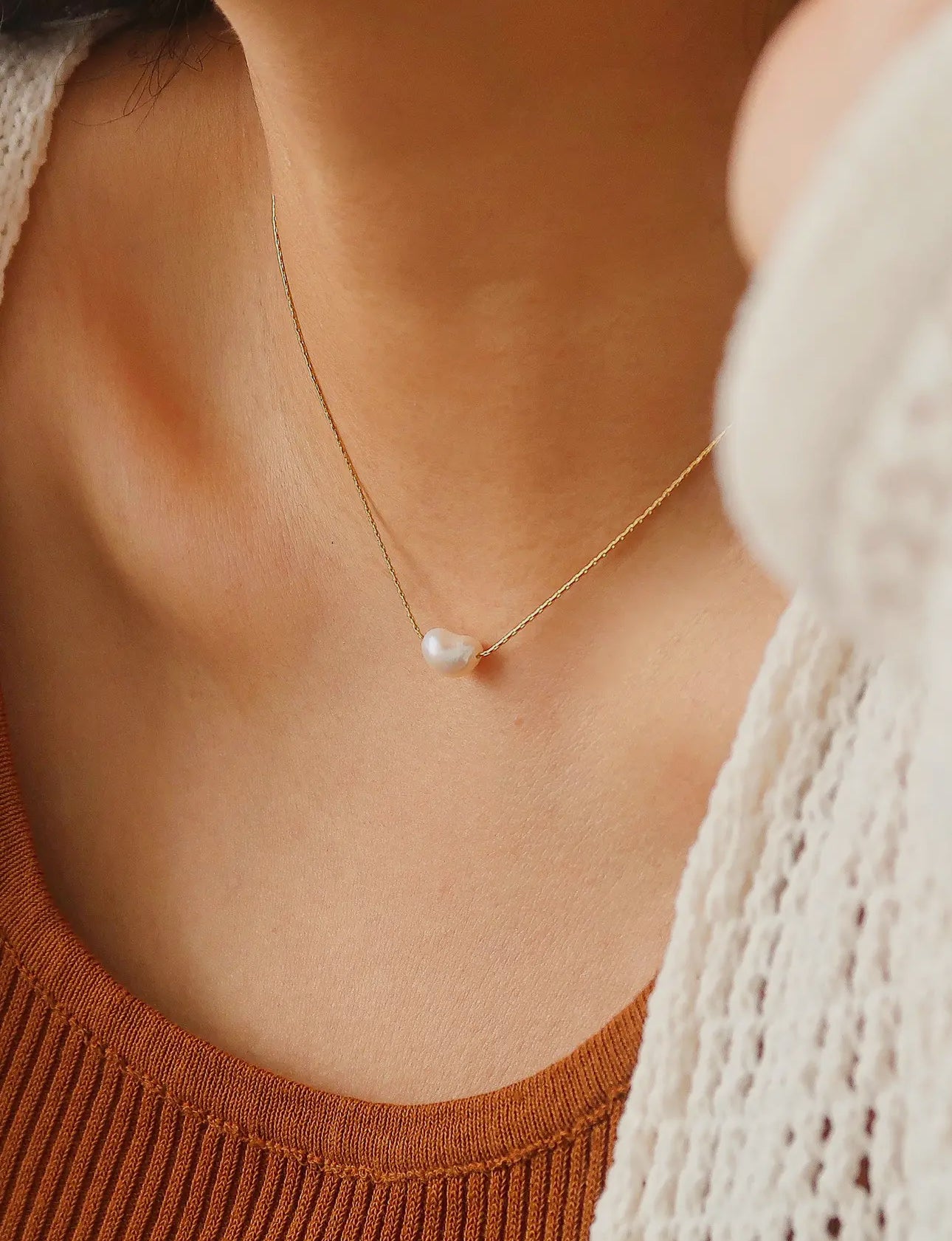 Pearl Whisper Necklace
