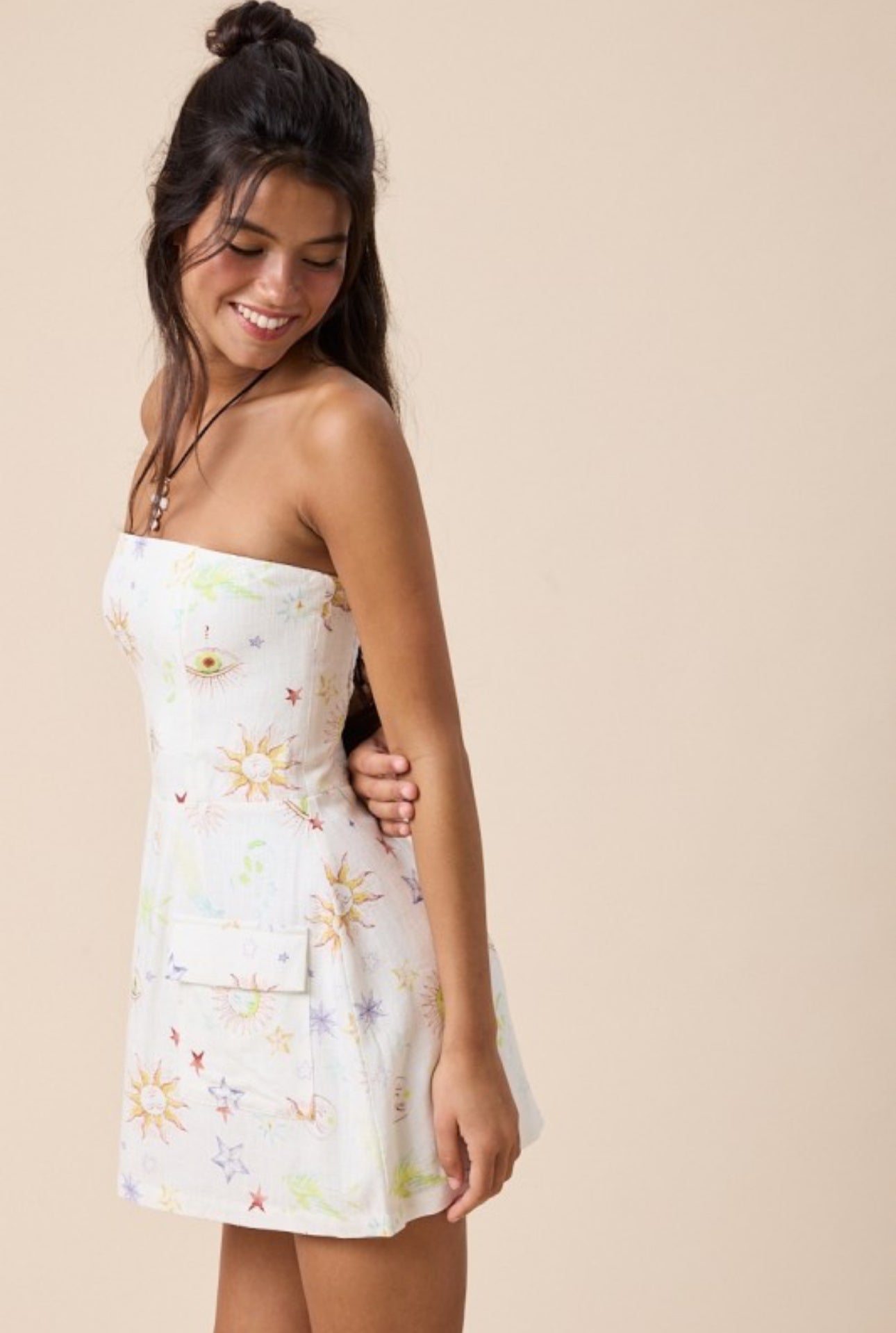 Sunspell Strapless Mini Dress