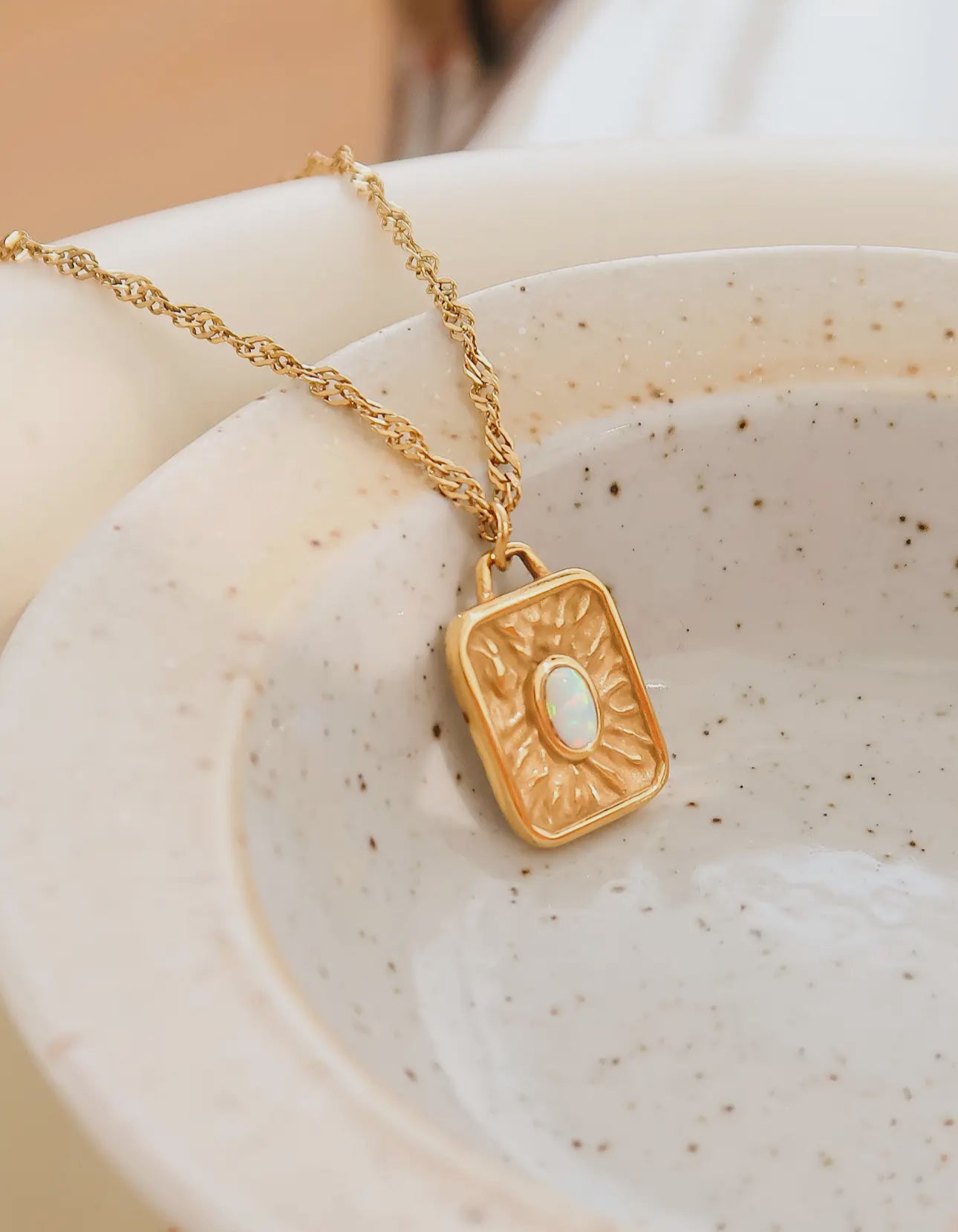 Sun Necklace Tarnish Free