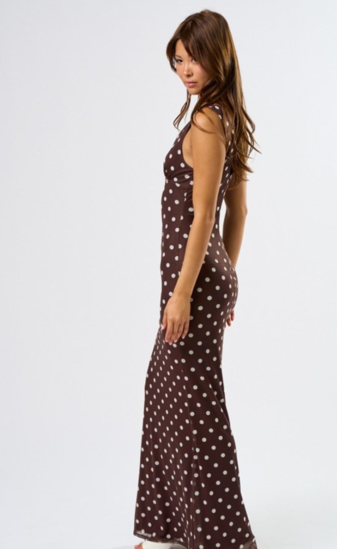 Sydney Polka Dot Maxi Dress