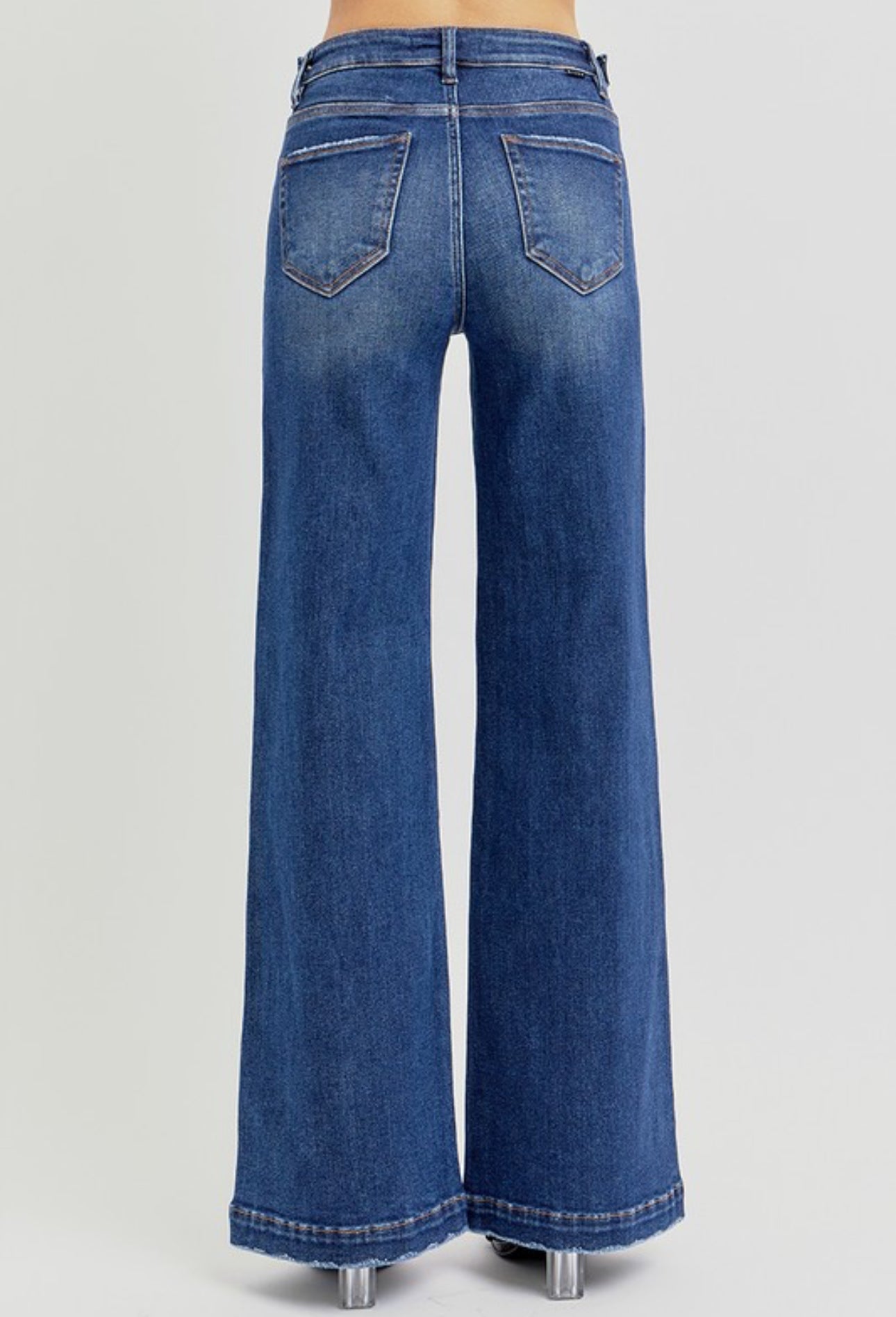 Retro Revival Wide Leg Jeans