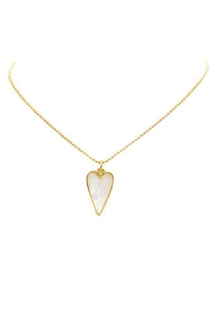 Gold filled heart pendant