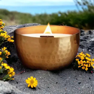 Elevated soy candles