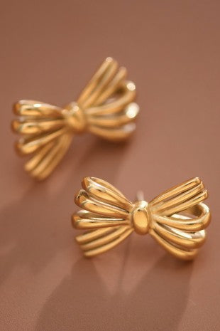 Bow earrings