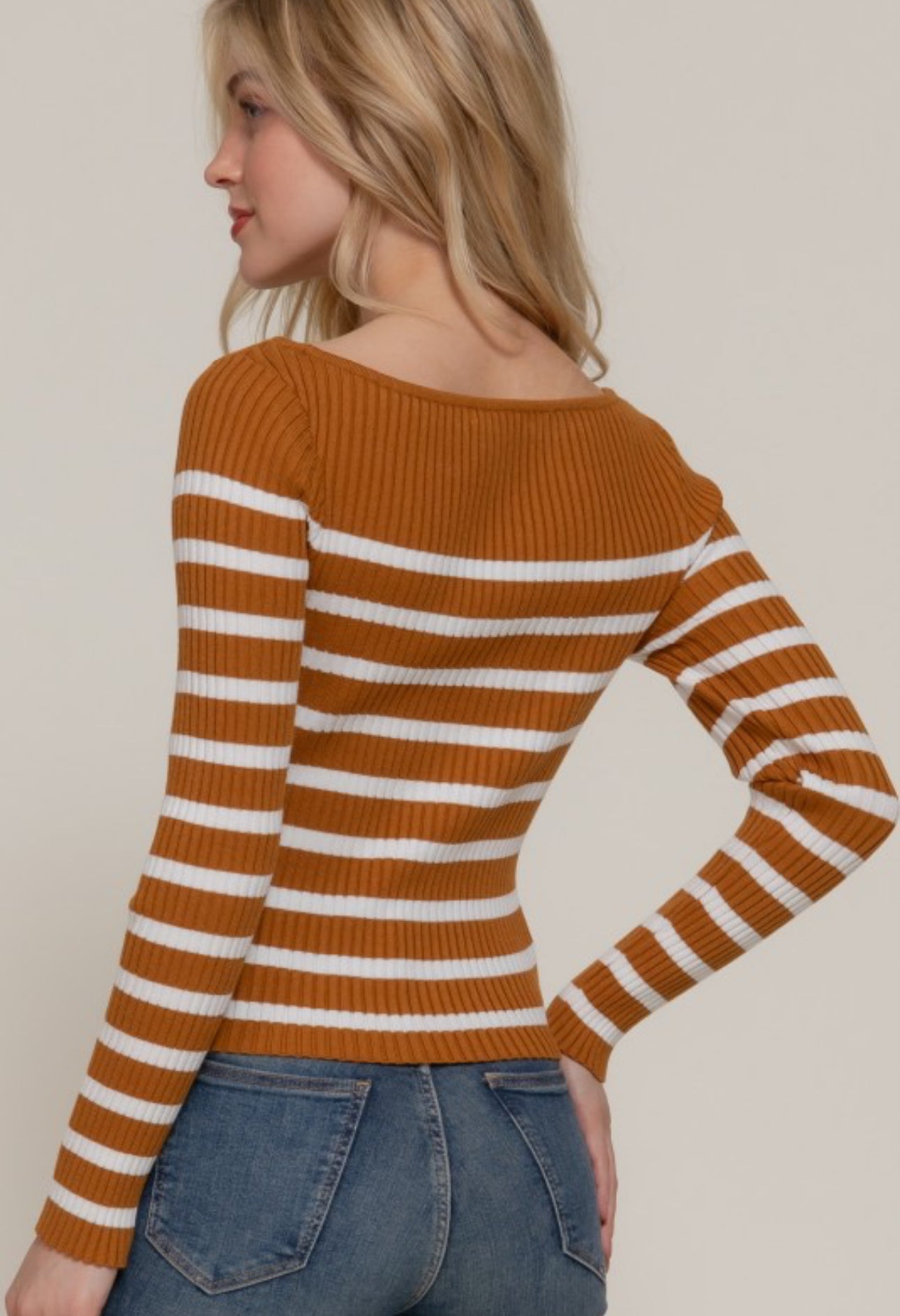 Harbor Lane Striped Sweater
