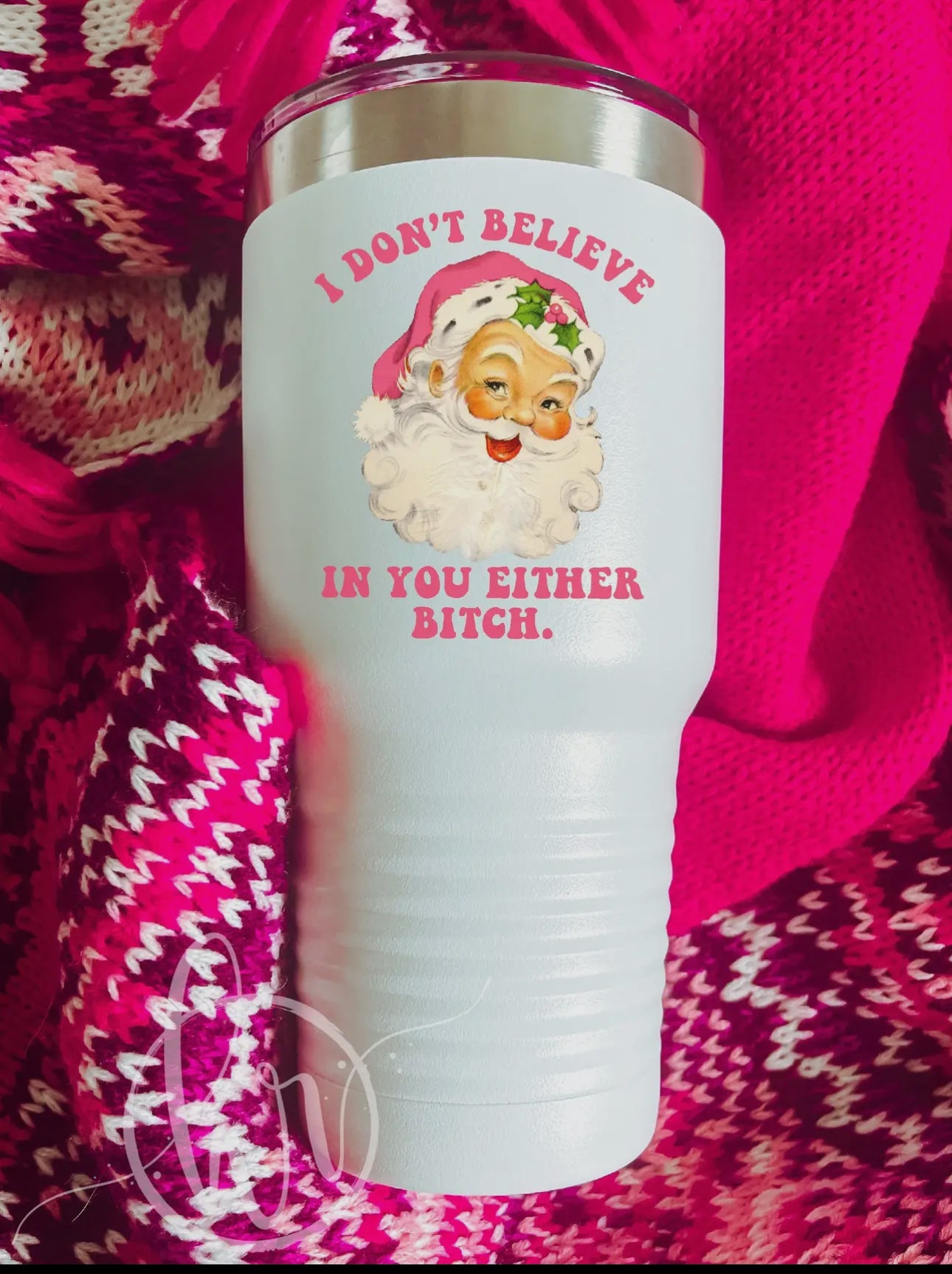 Santa tumbler