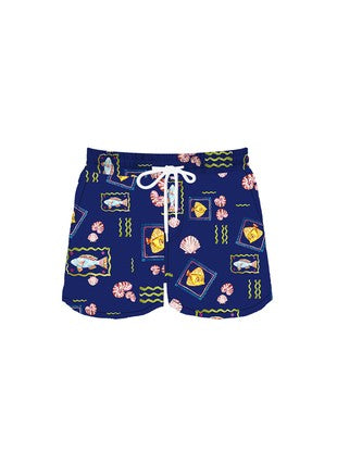 Midnight Marina Men’s Swim Trunks