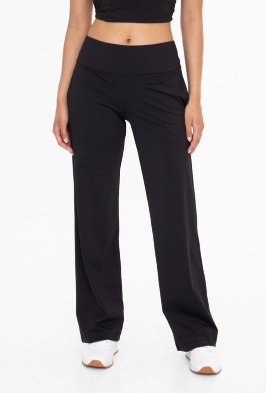 Tailored Nylon Blend Pants