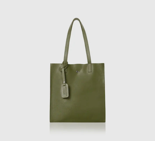 Italian Leather Shopper