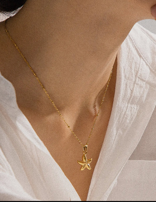 Starfish necklace