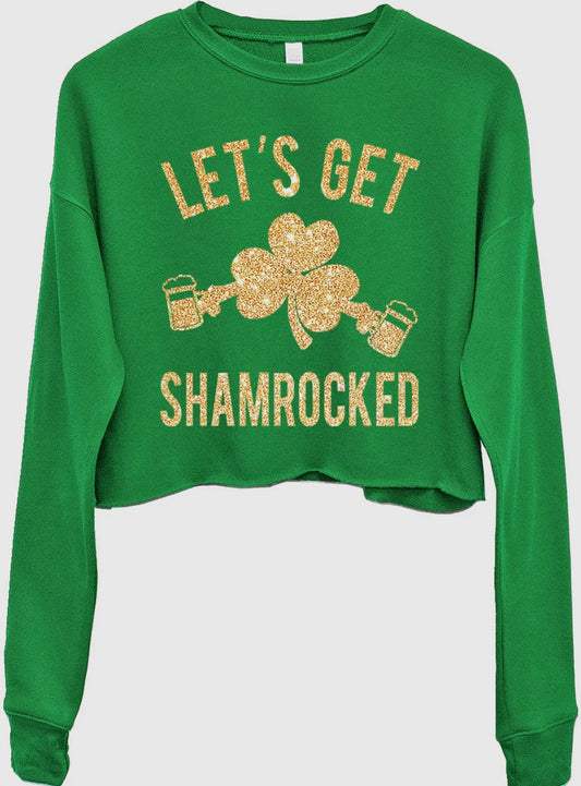 St Patty’s Crop Sweatshirt