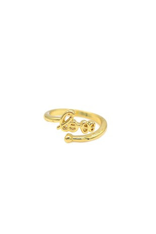 Forever my love adjustable ring