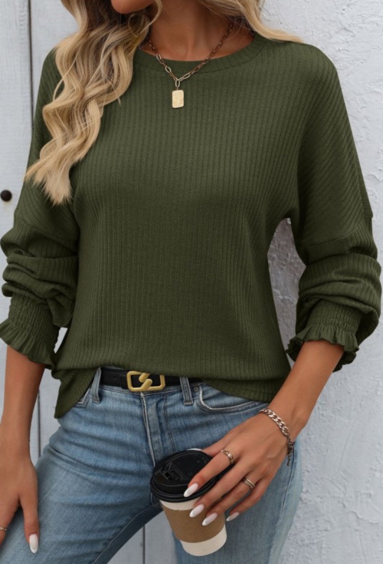 Julie long sleeve top