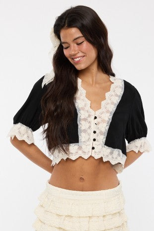 Lovelace Cardigan Top