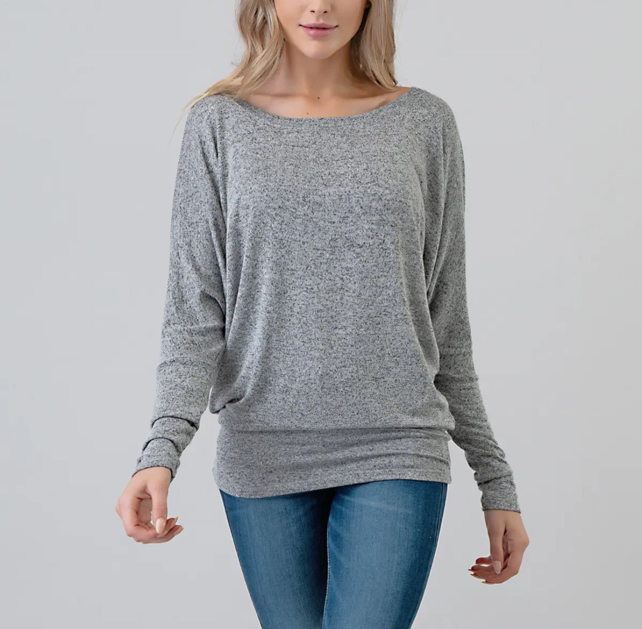 Soft Blend Dolman Top