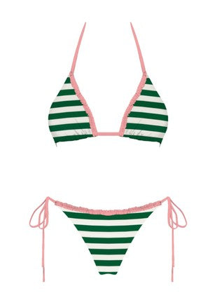 Elliot Striped Bikini Bottom