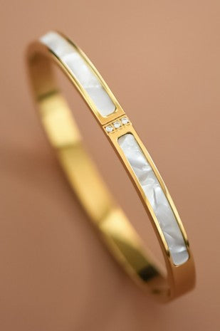 Mother of pearl bangle