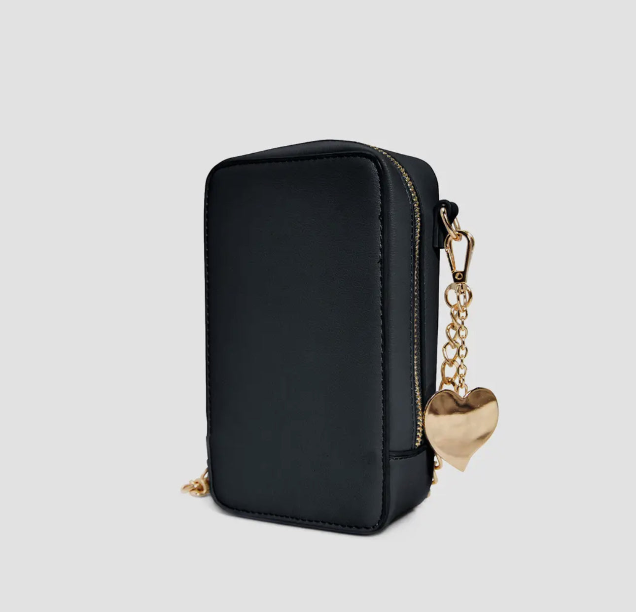 Gold chain boxy crossbody