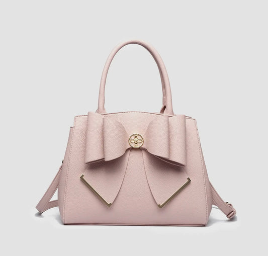 Poppy top handle satchel