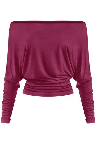 Knit Off Shoulder Top
