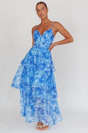 Blue babe maxi