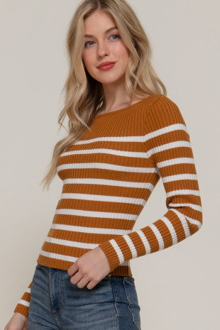 Harbor Lane Striped Sweater
